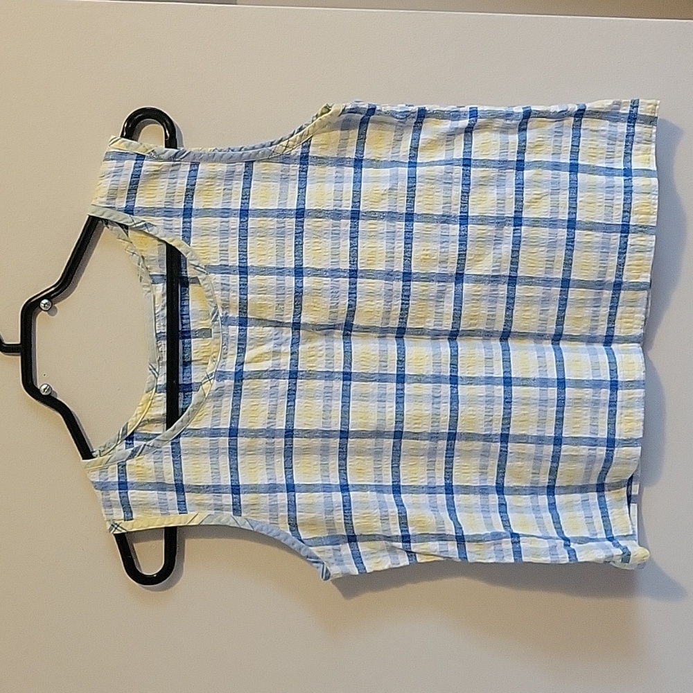 Vintage Plaid Tank